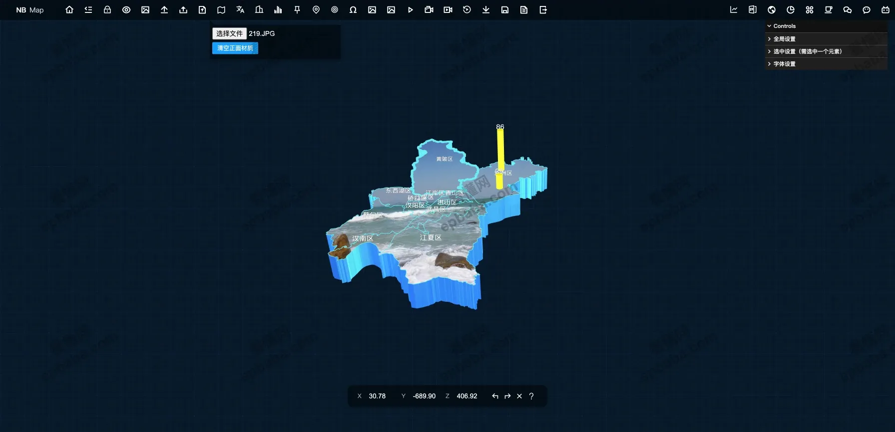 NB Map:免费制作你的所在地区的可视化3D 地图!