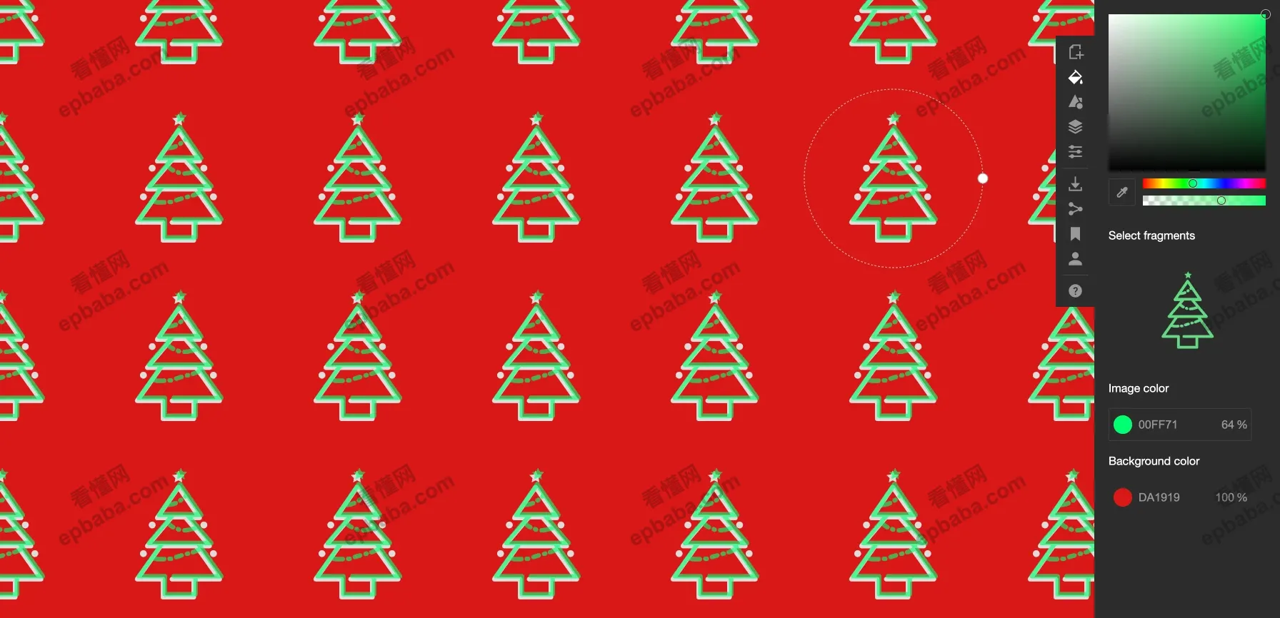 Patterninja：免费生成 PNG/SVG 格式平铺背景生成器，可一键下载！