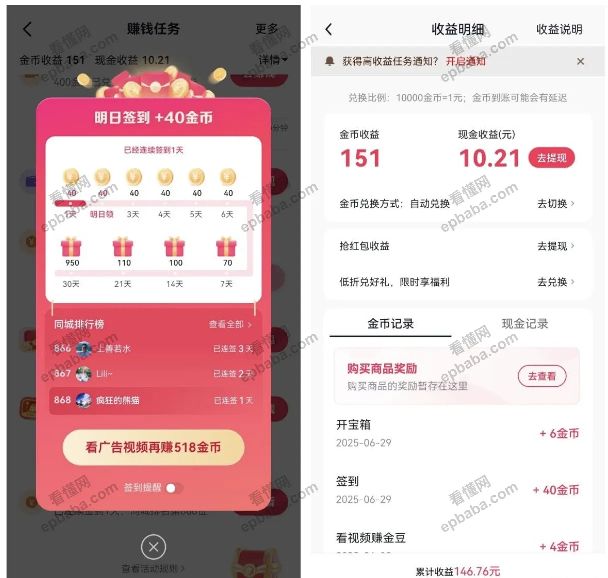 看广告赚钱软件哪个好？博主亲测了7款刷视频赚金币的APP！