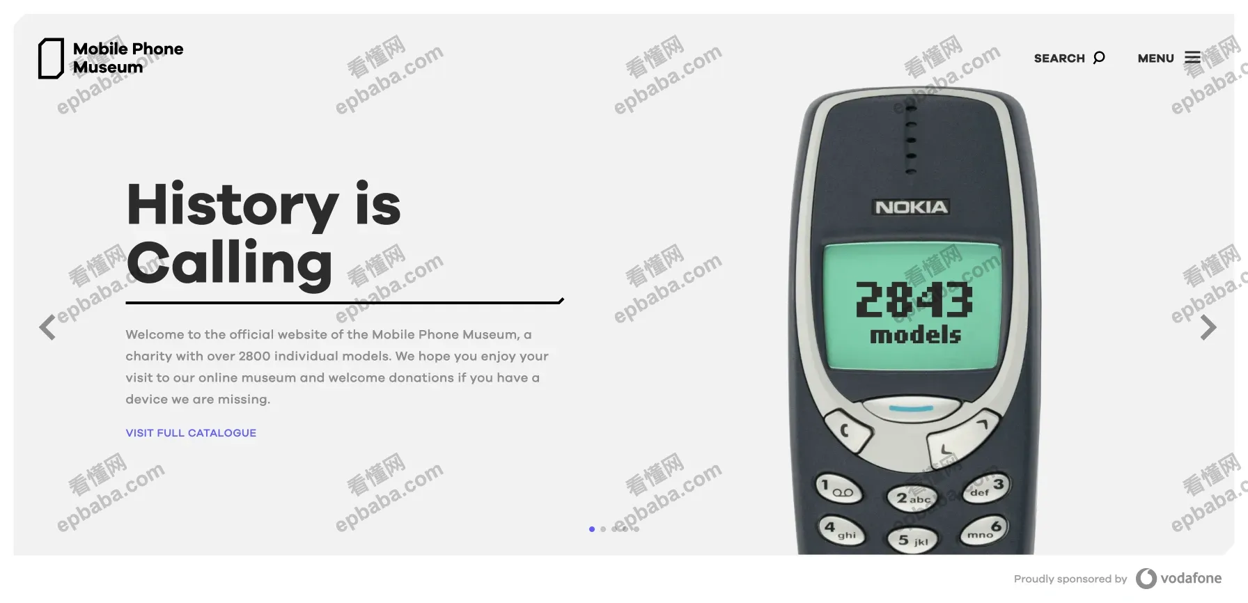 Mobile Phone Museum：老式手机型号的存档博物馆！