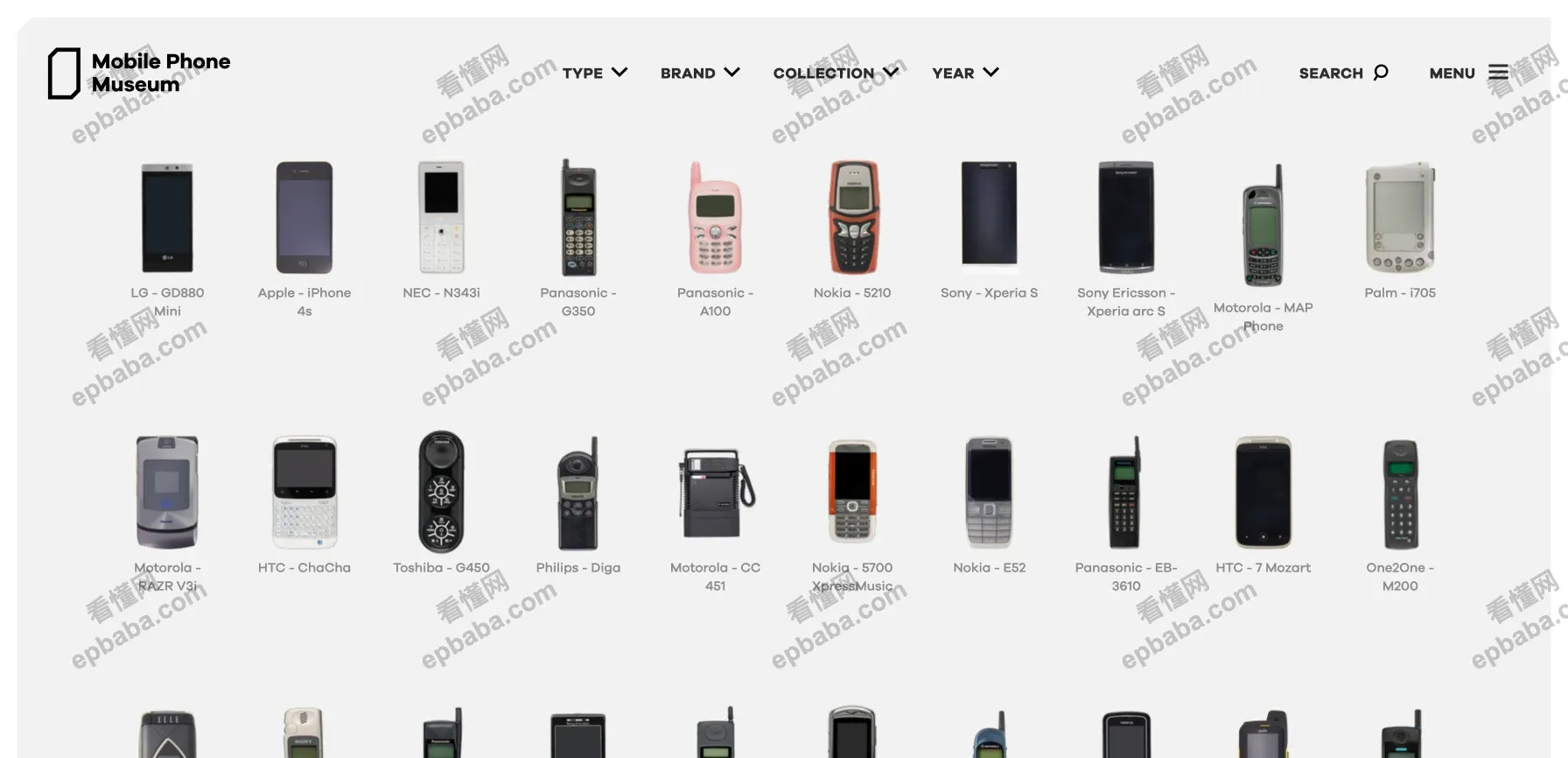 Mobile Phone Museum：老式手机型号的存档博物馆！