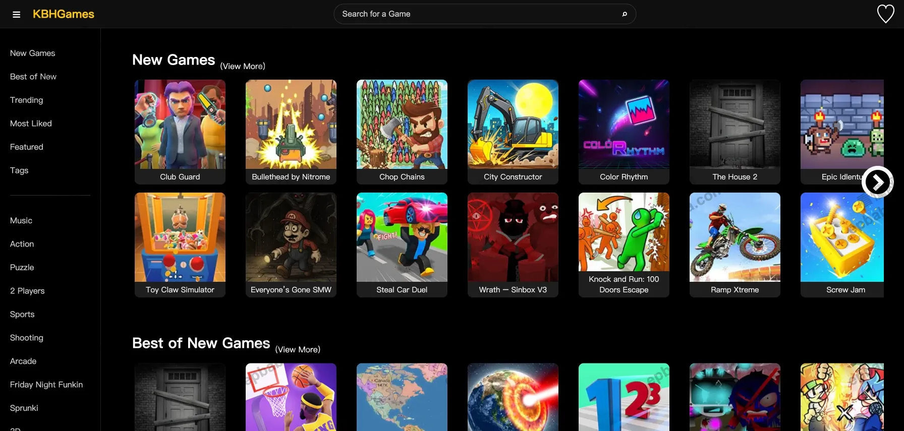 KBHGames：丰富多样的免费海外小游戏大全，无需下载即可开玩！