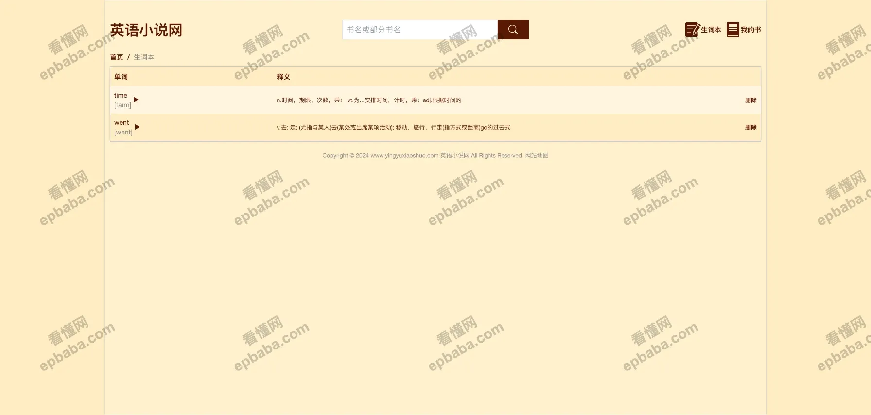 英语小说网：免费阅读海外小说，可随时查看双语、记录生词本！