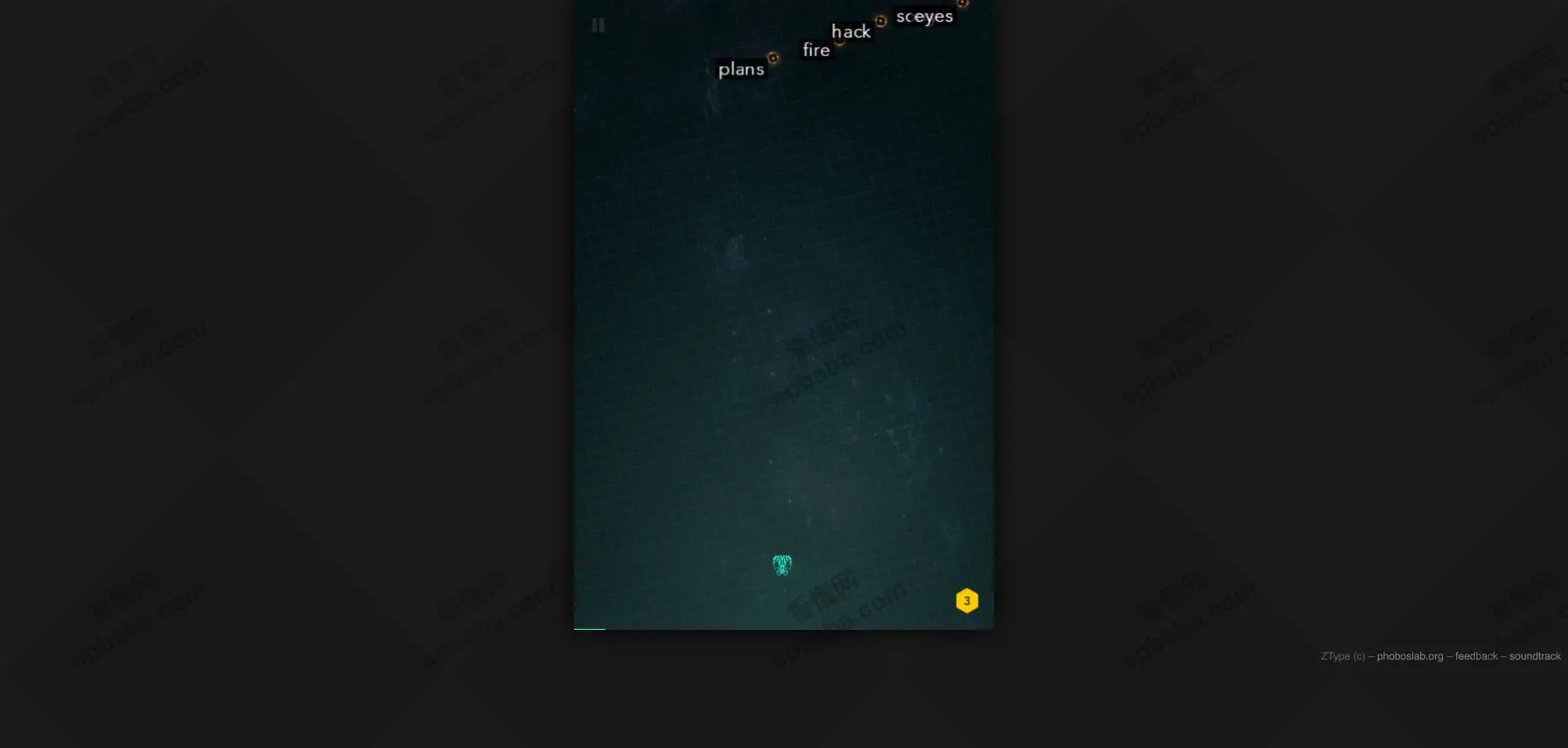 Ztype：能一边练单词，一边爽感射击的打字游戏！