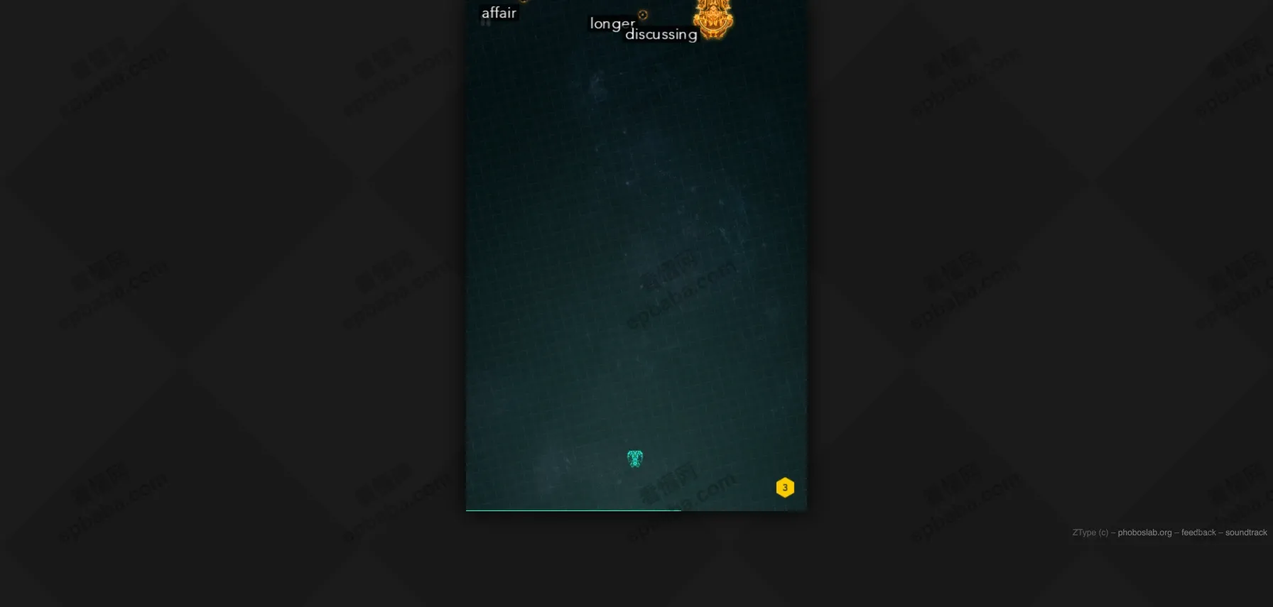 Ztype：能一边练单词，一边爽感射击的打字游戏！