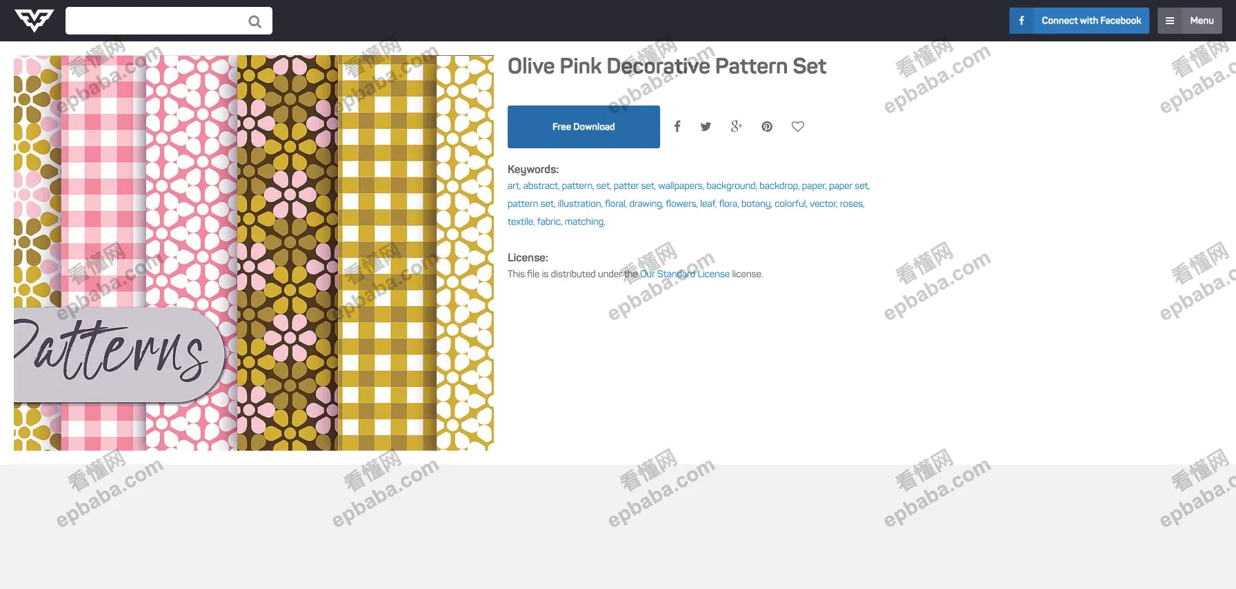 Free Vector：提供免费矢量图形、插画、平铺素材的网站！