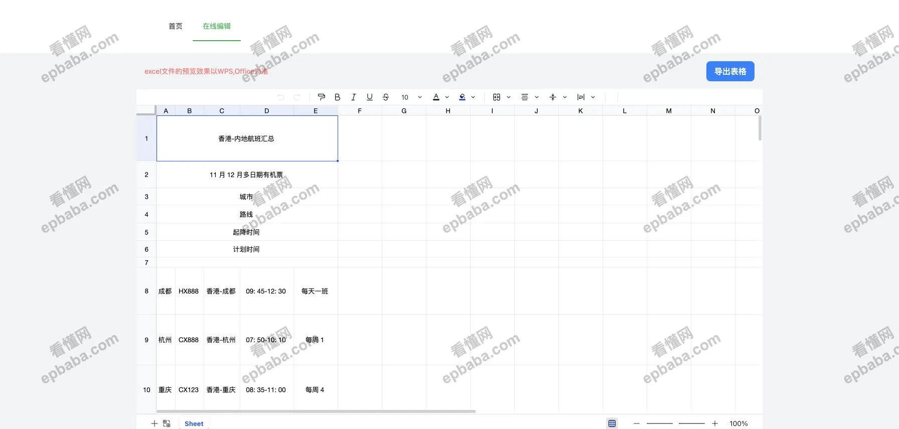 图片转 Excel：识别图片中的表格，并免费转换成 excel 的可编辑文件，支持下载！