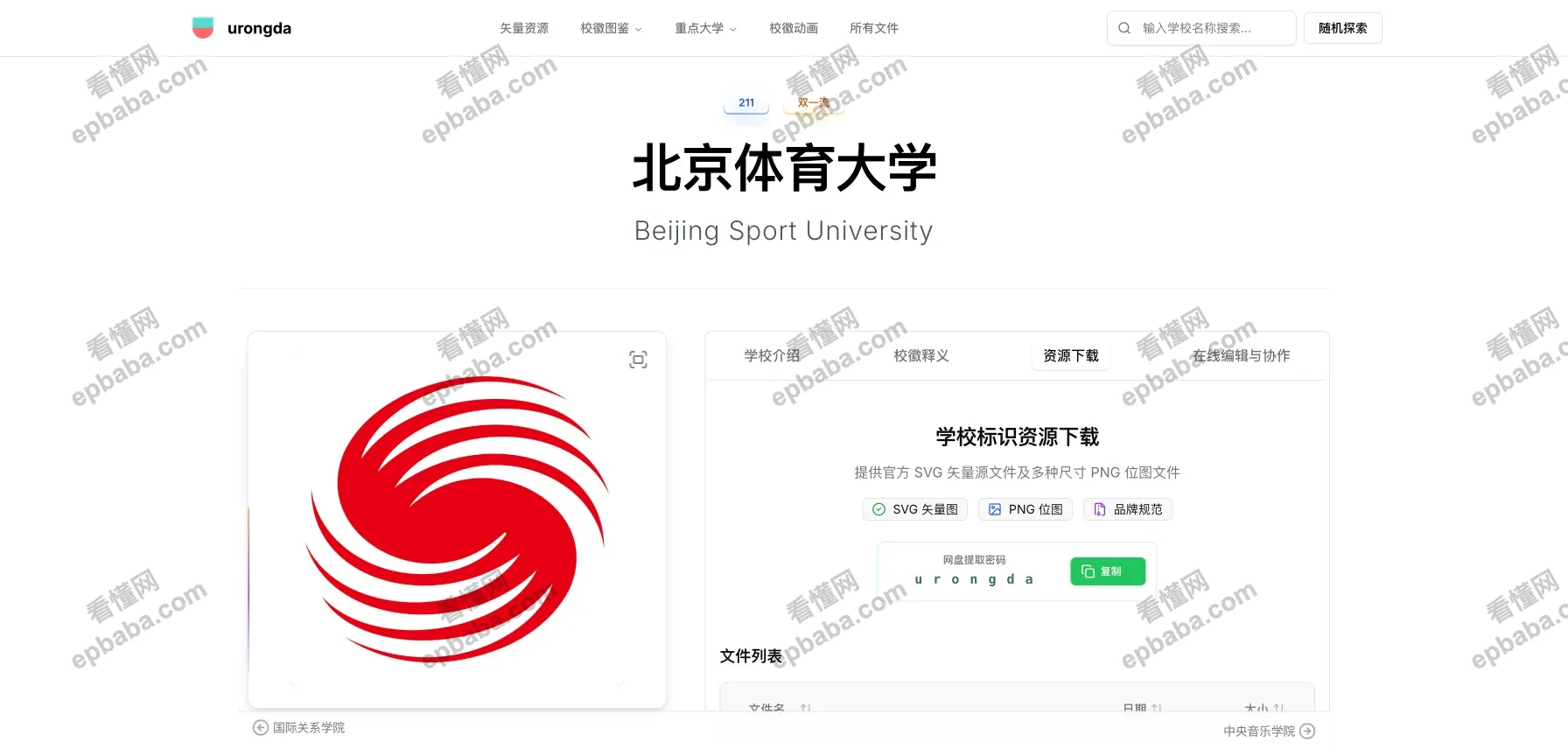 urongda:800+中国大学矢量校徽大全,免费下载!