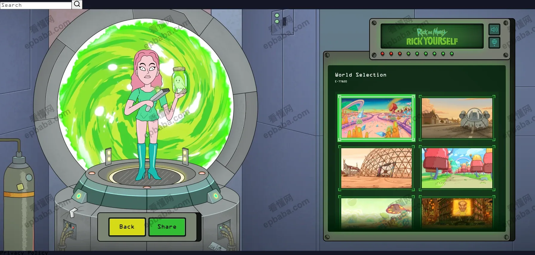 Rick and Morty Avatar Maker：免费生成瑞克和莫蒂风格的卡通形象！