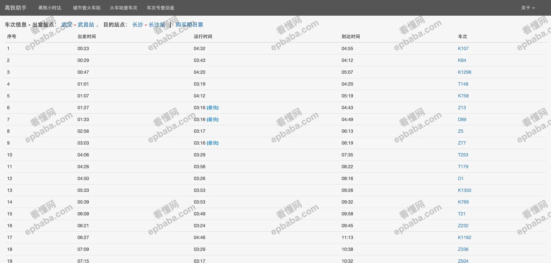 高铁助手:出差旅游必备,免费实用的高铁出行车次、景点游玩查询网站!