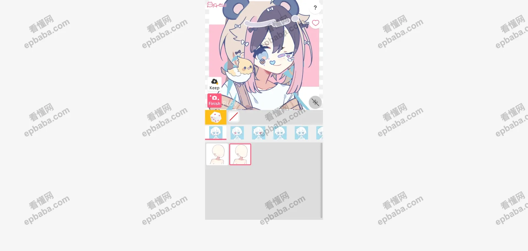 picrew:海量免费精致手绘模板任选,可自由捏脸,轻松打造属于你的二次元头像!