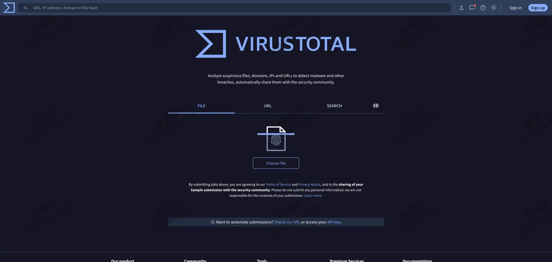 VirusTotal：谷歌出品，免费、多引擎检测查杀病毒在线工具！