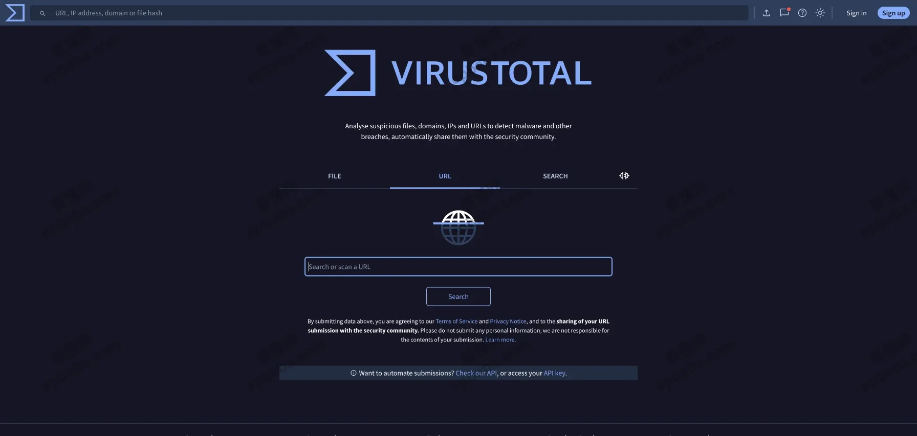 VirusTotal：谷歌出品，免费、多引擎检测查杀病毒在线工具！